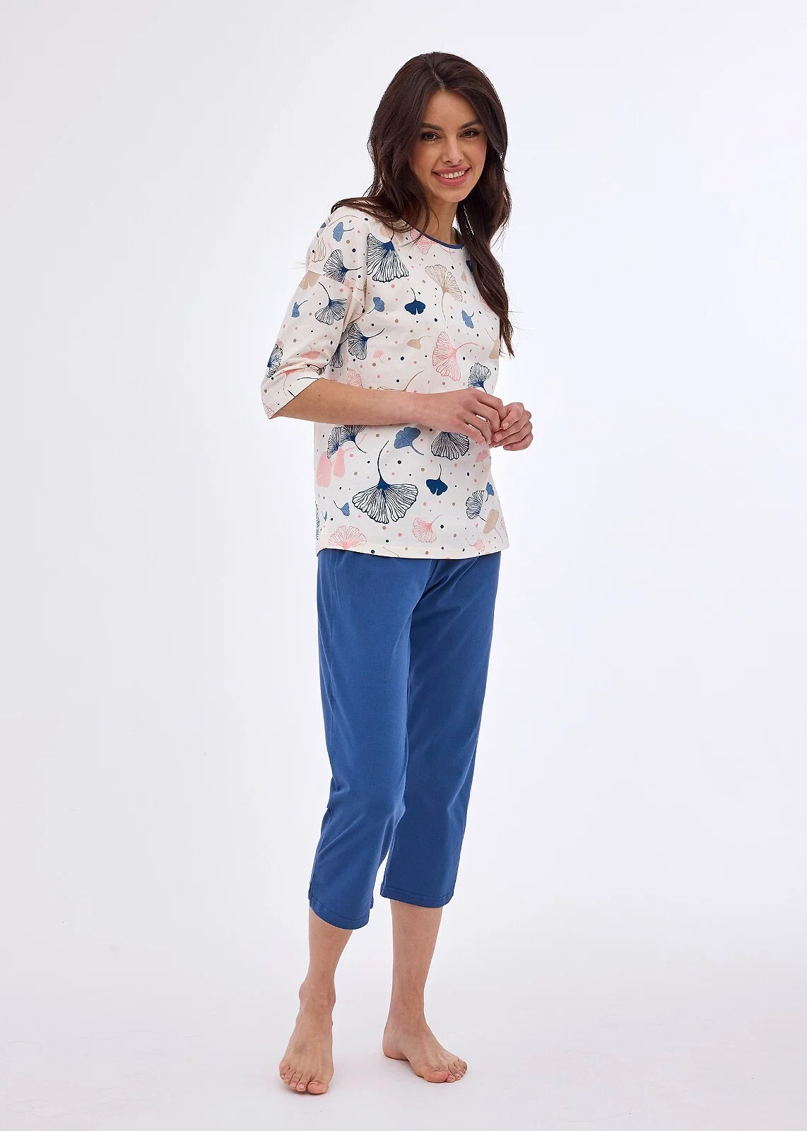 Piżama Cornette 147/390 Selena 3/4 3XL-5XL Damska