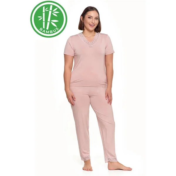 Piżama Moraj Damska Bambusowa Plus Size PDD5400-005  S/S 2025