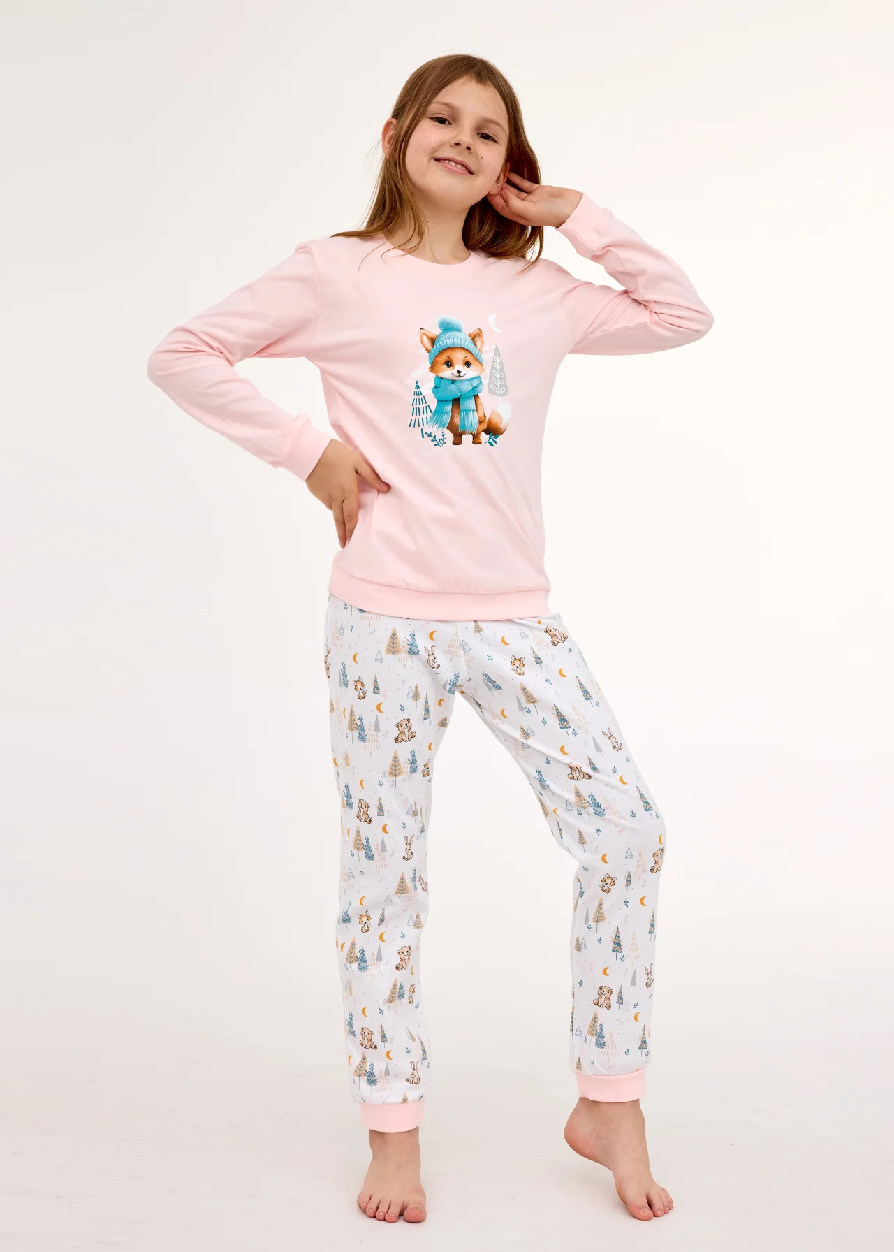 Piżama Cornette Girl Young 592/192 FOX