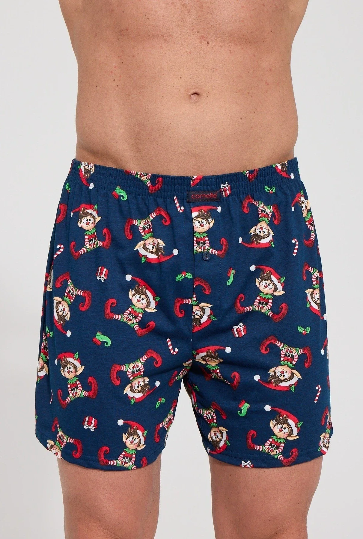 Bokserki Cornette 016/26 ELF 2 Christmas 3XL-5XL
