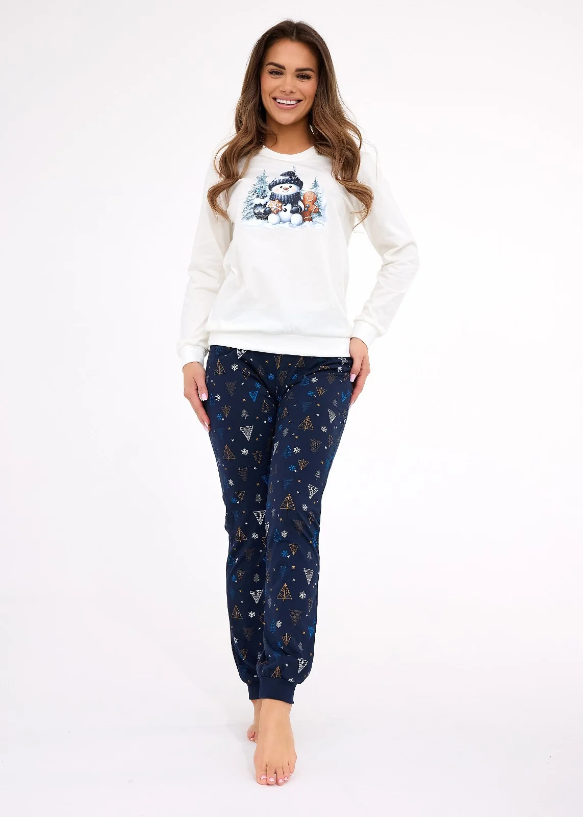 Piżama Cornette 567/427 Snowy DAY Christmas S-2XL