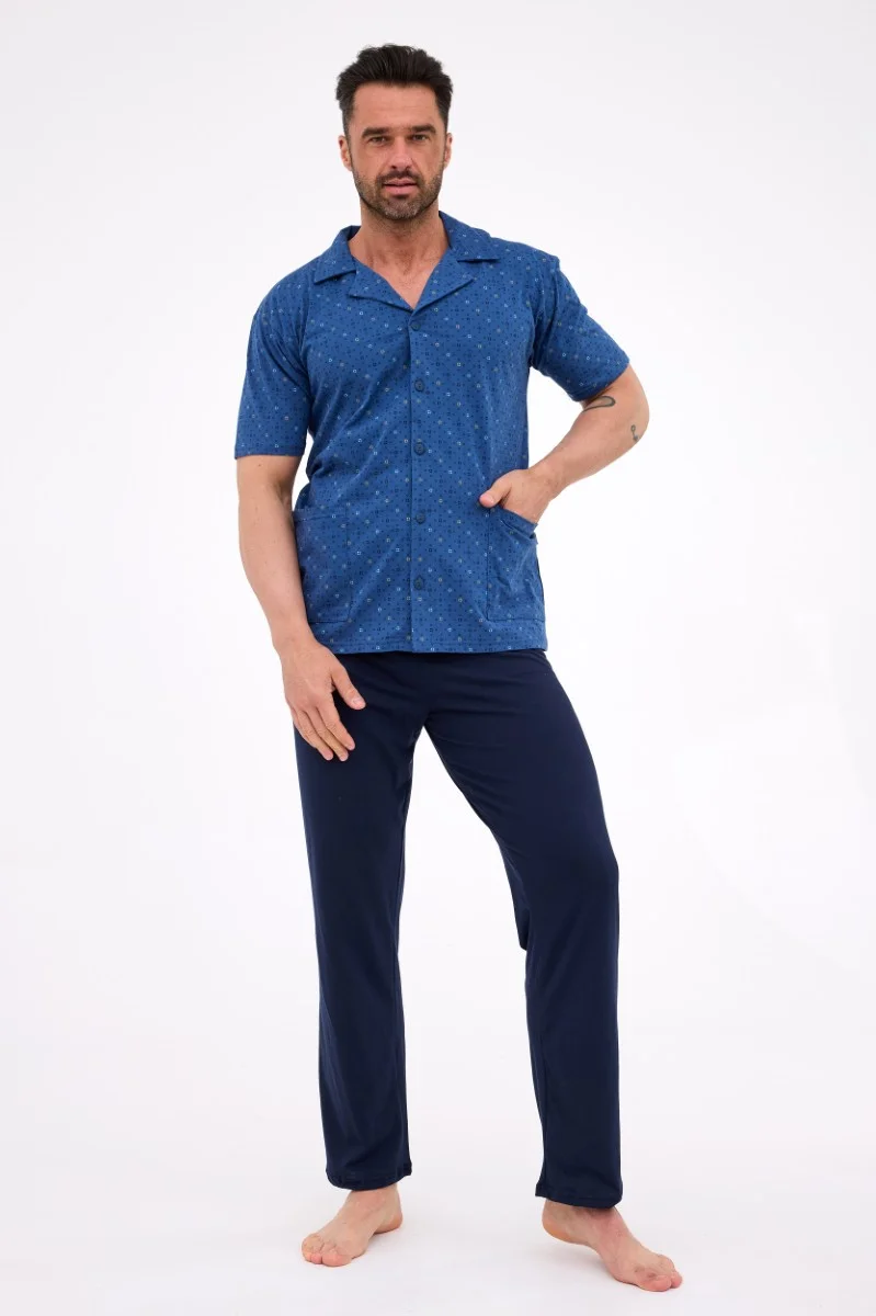 Piżama Cornette 318/57 3XL-4XL Rozpinana