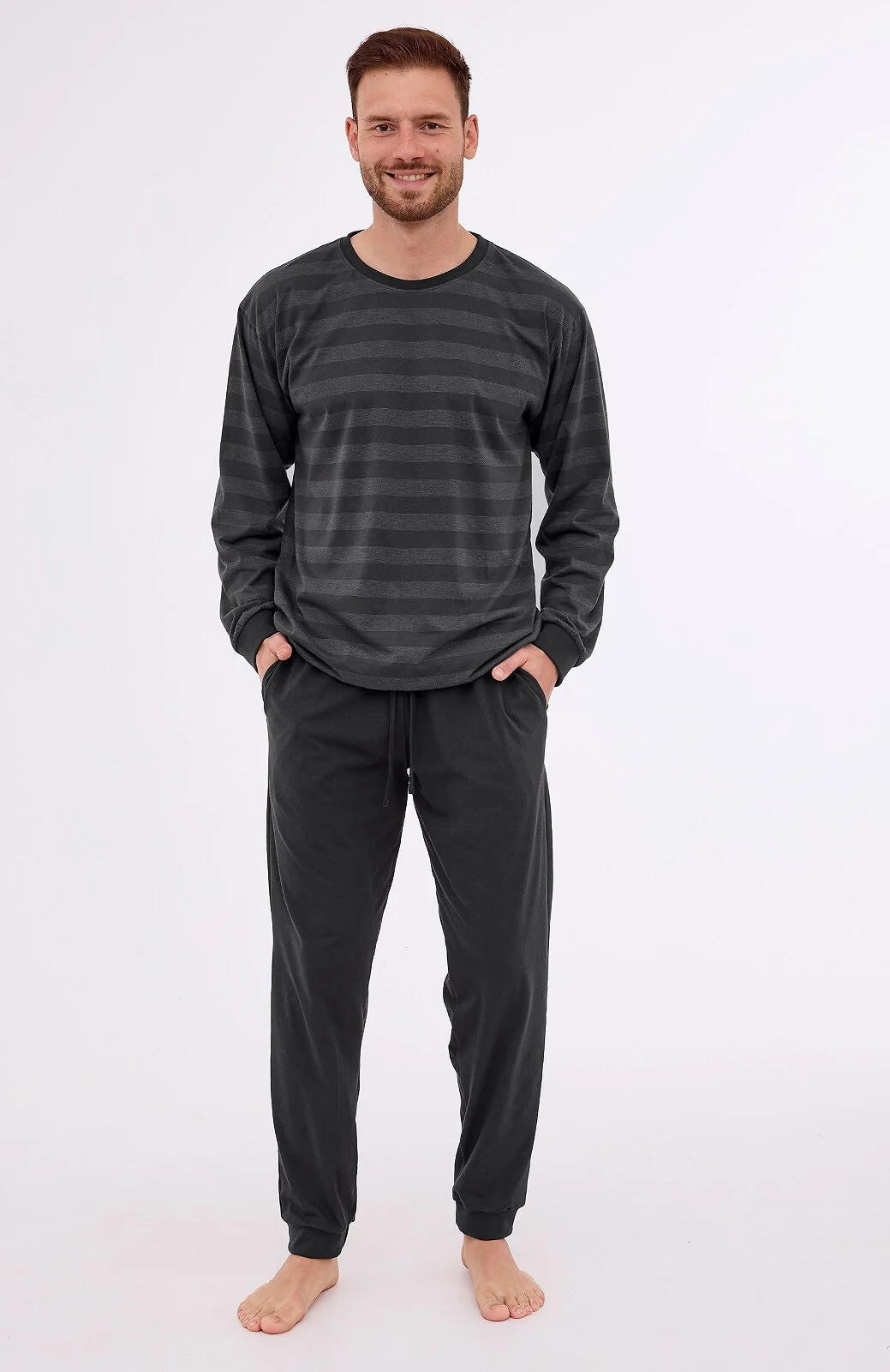 Piżama Męska w Paski Cornette 117/280 Loose 15 S-2XL
