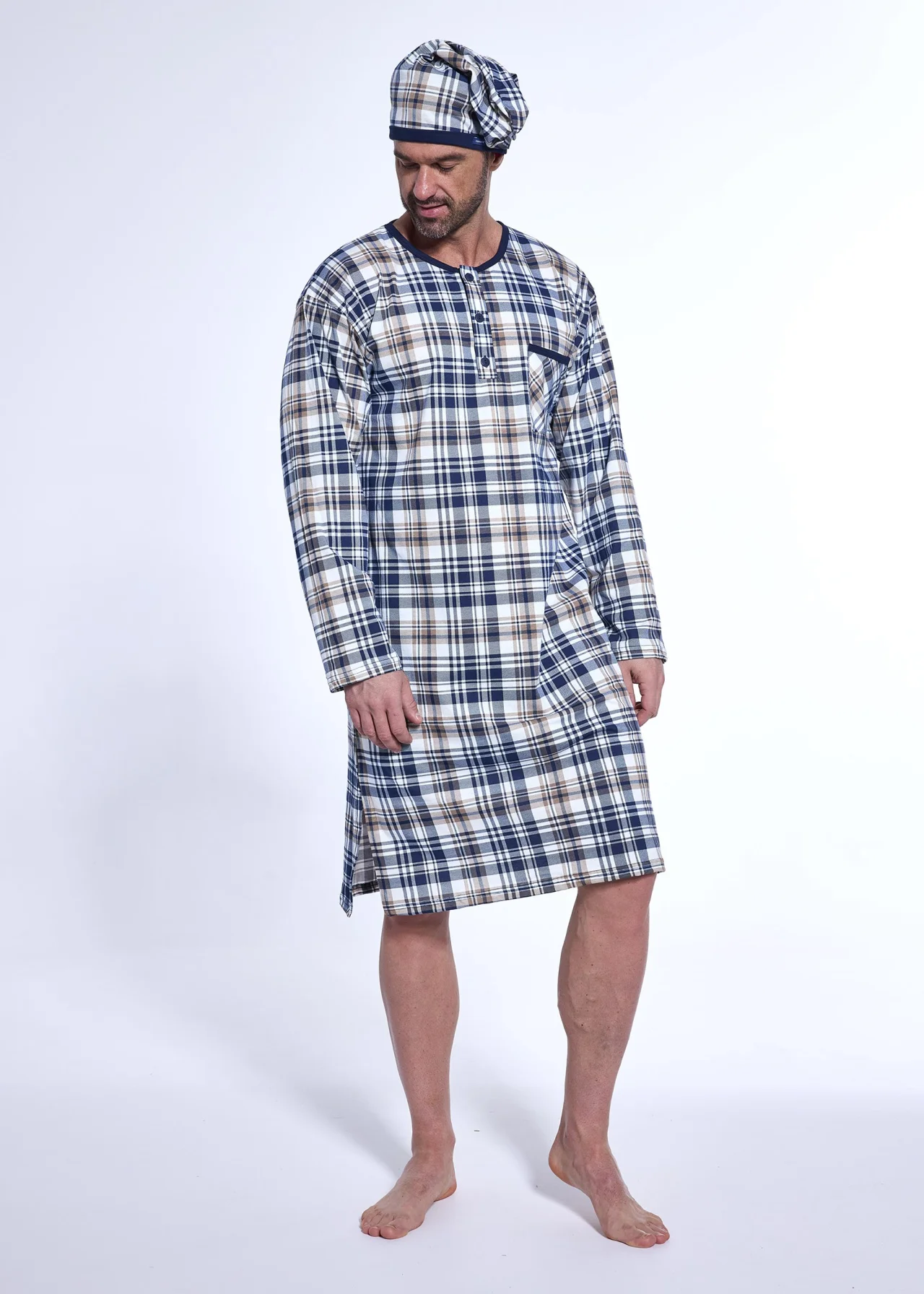 Koszula Cornette Nocna Męska 110/30 R.3XL-5XL