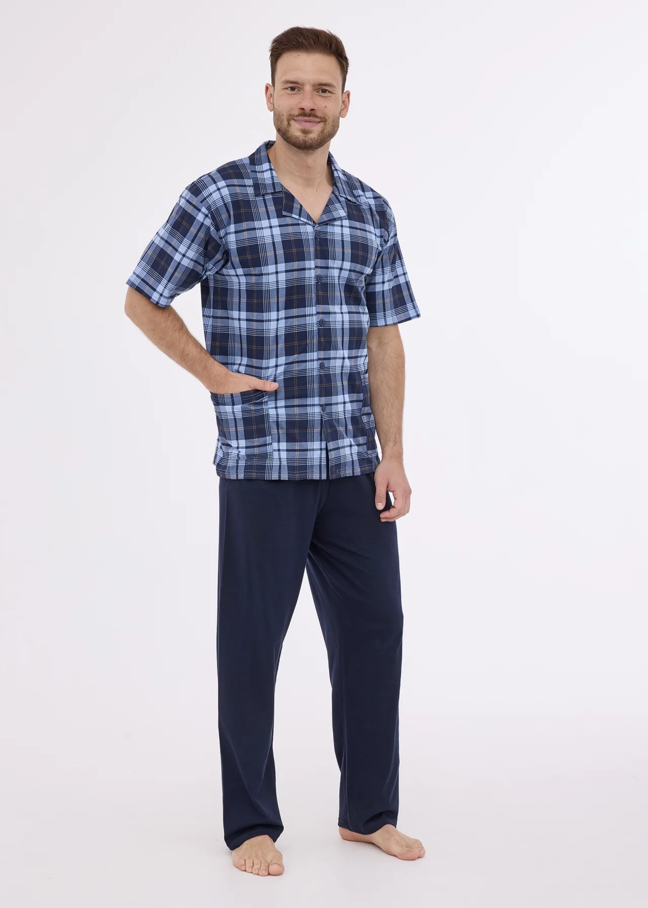 Piżama Cornette Męska 318/45 R.3XL-5XL