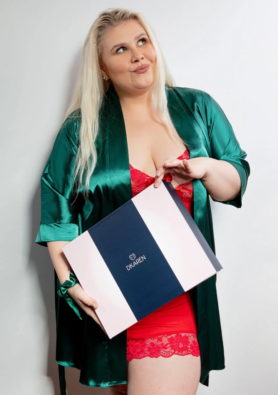 Halka Dkaren Róża Plus Size