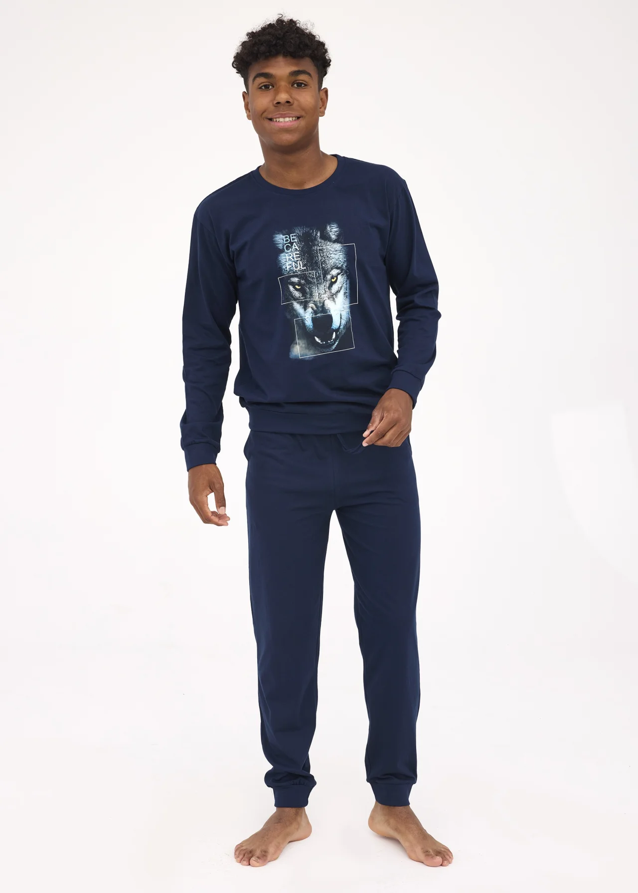 Piżama Cornette Fun&young BOY 998/50 Wolf