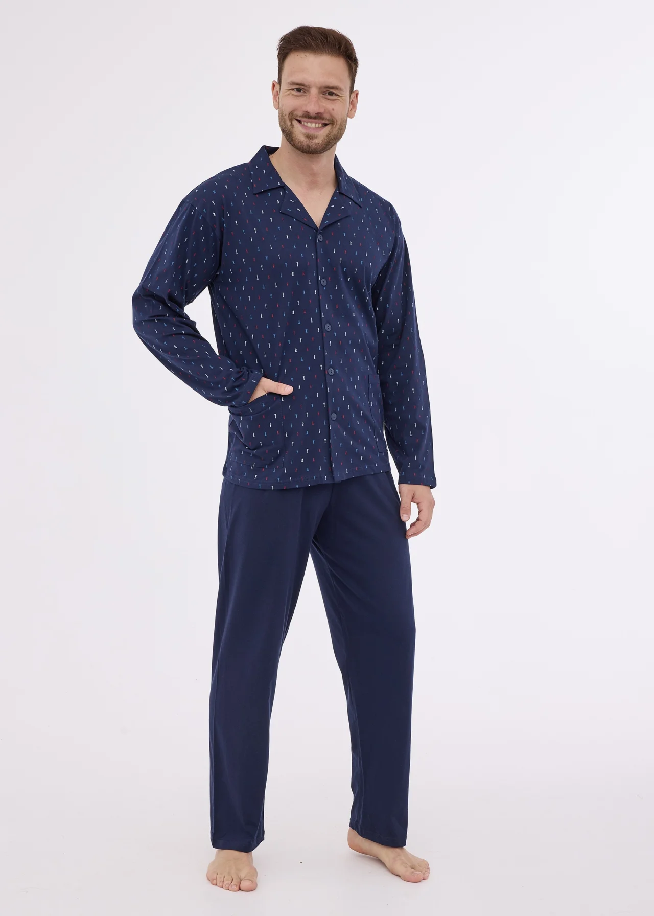 Piżama Cornette Męska 114/71 R.3XL-5XL