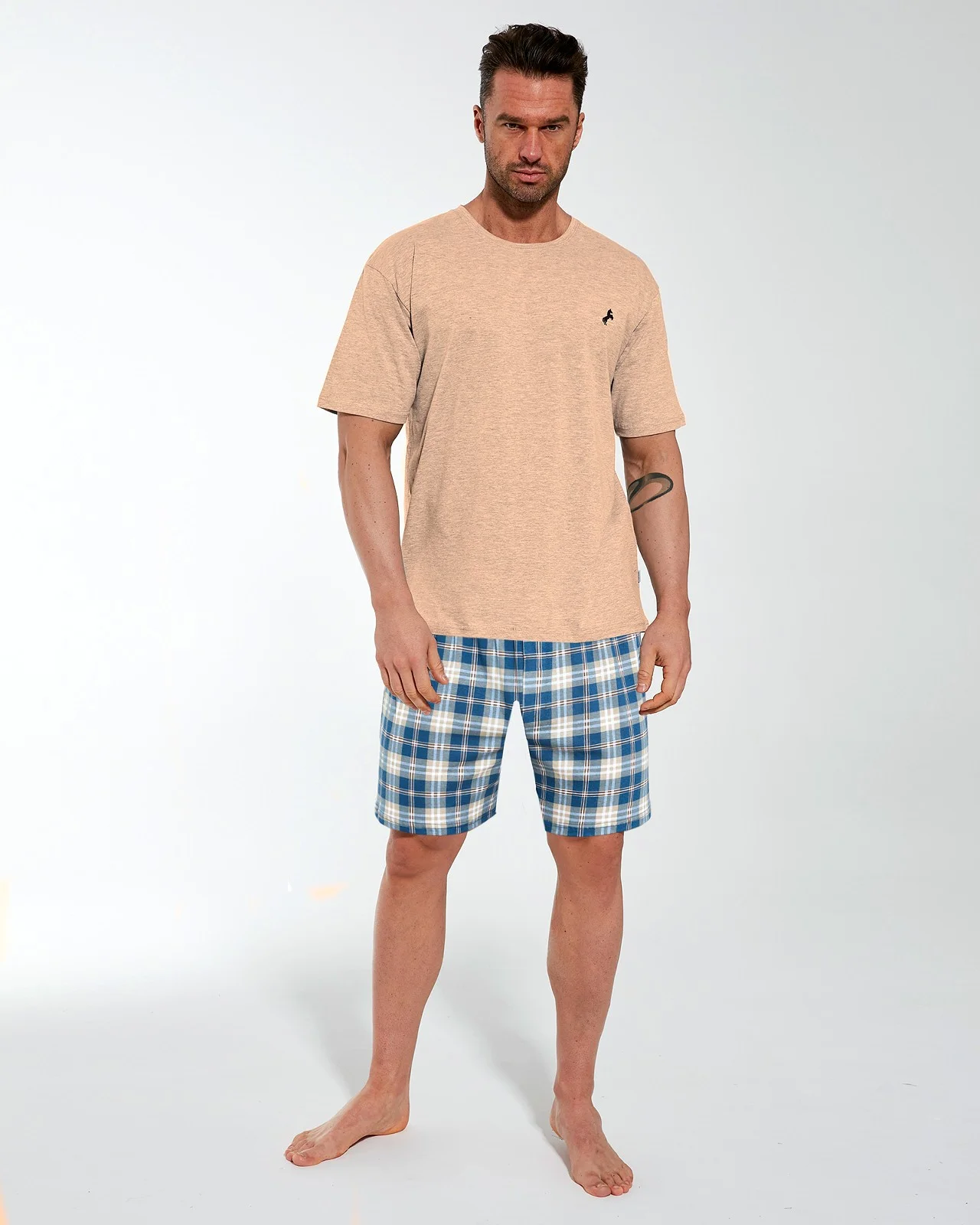Piżama Cornette Z Krótkim Rękawkiem 326/152 Chris S-2XL