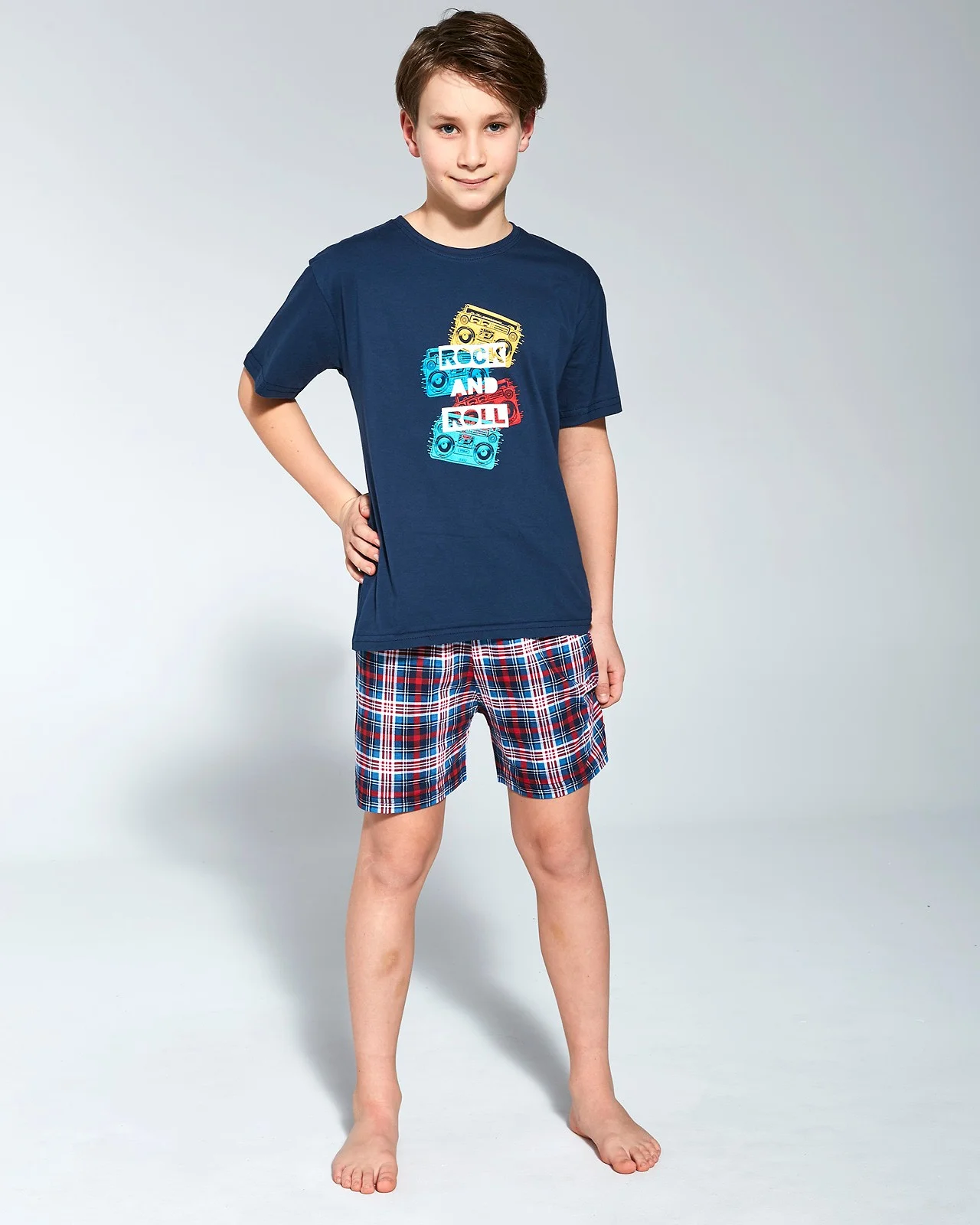 Piżama Cornette Young BOY 790/91 Rock 134-164