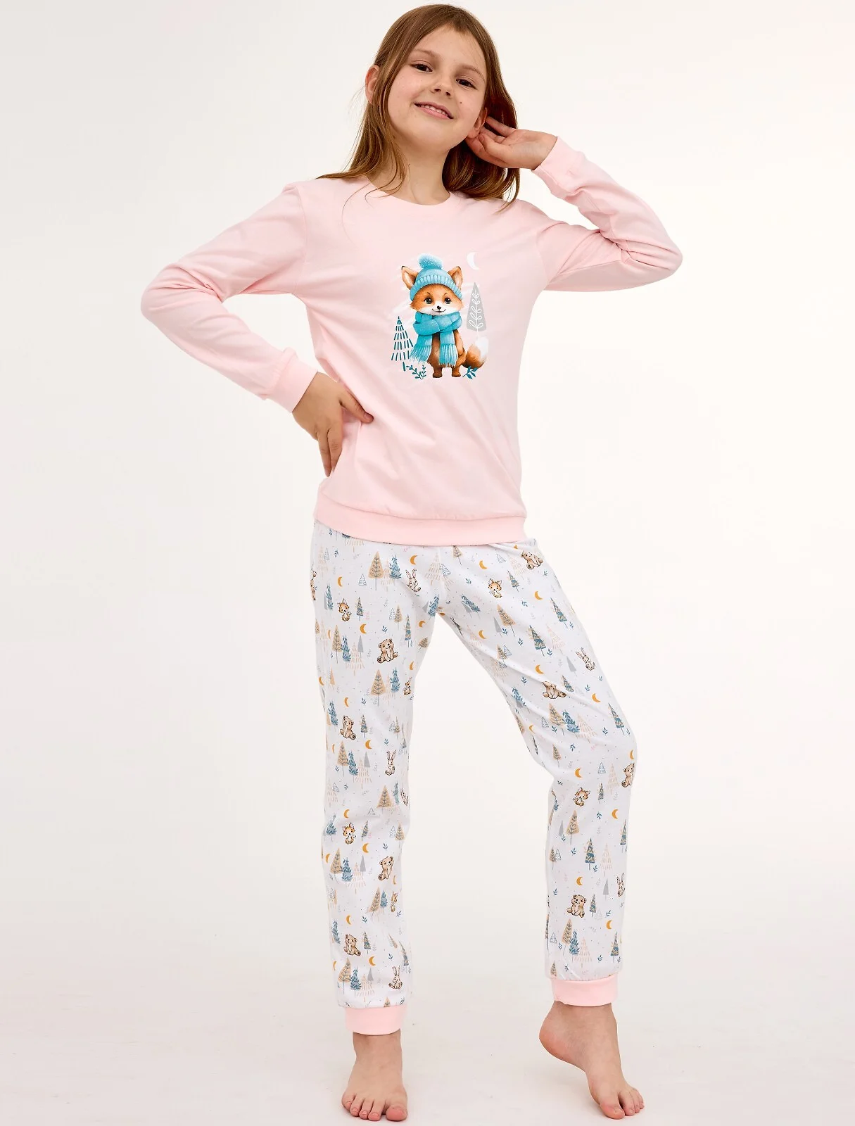 Piżama Cornette Young Girl 592/192 FOX 134-164