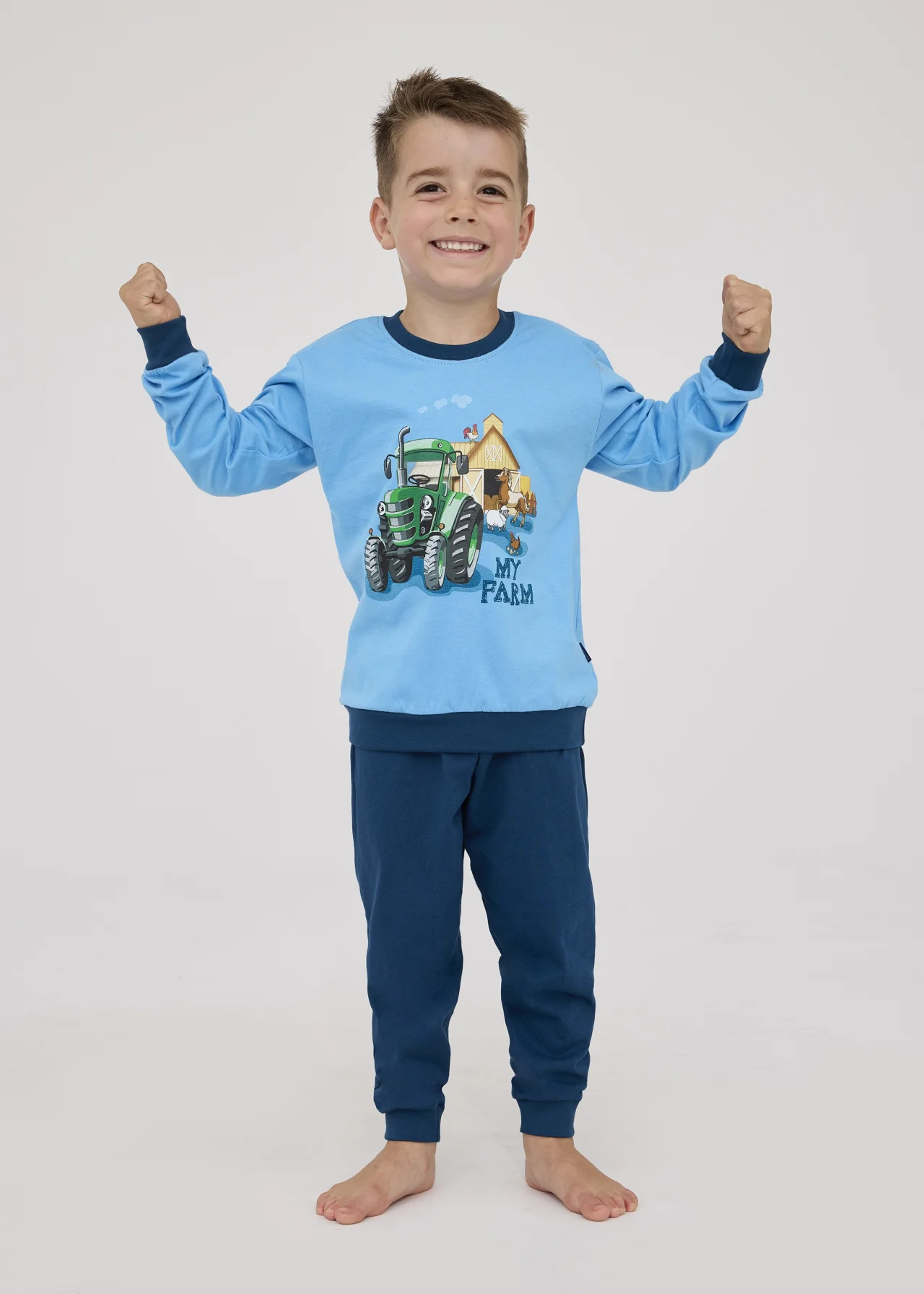 Piżama Cornette BOY Kids 477/161 Farm