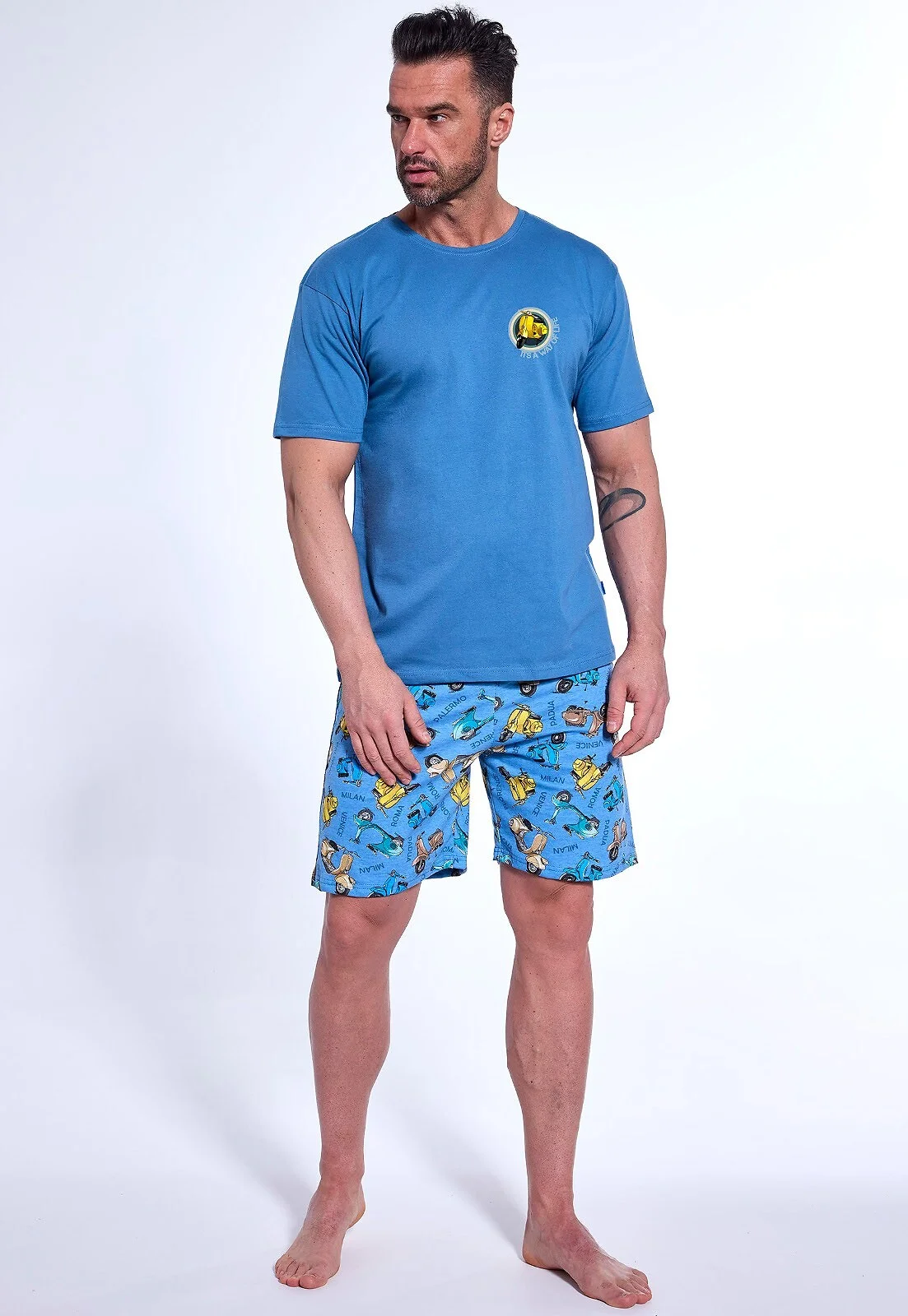 Piżama Cornette 326/172 Way OF Life S-2XL Męska