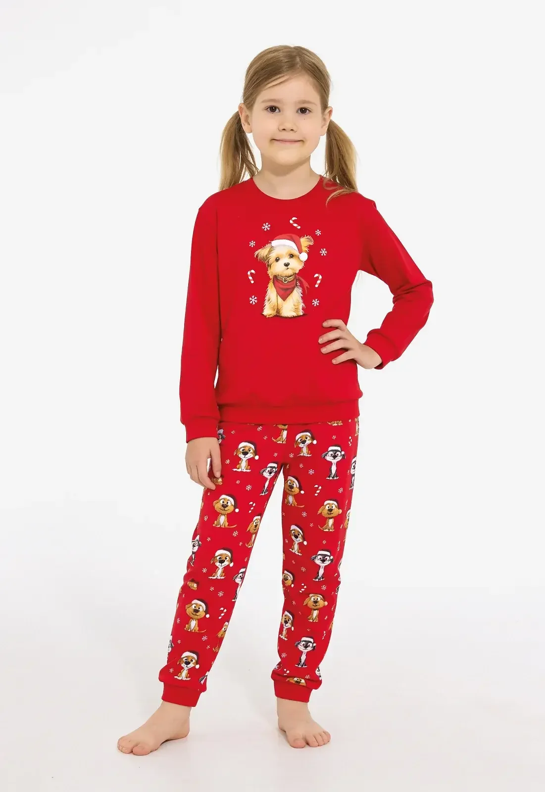 Piżama Cornette Kids 594/206 Dog 2 Christmas 86-128