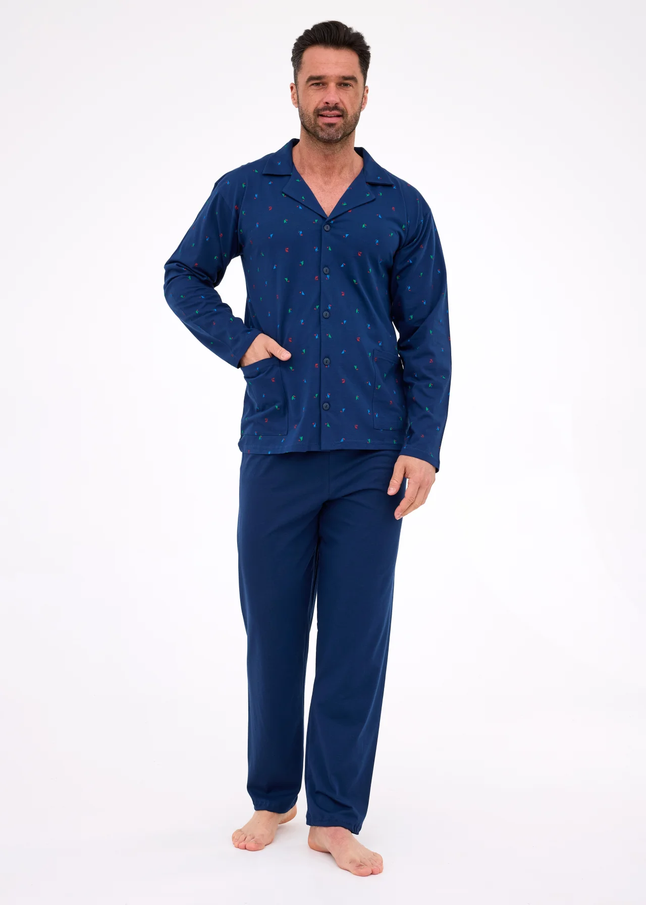 Piżama Cornette Męska 114/79 R.3XL-5XL
