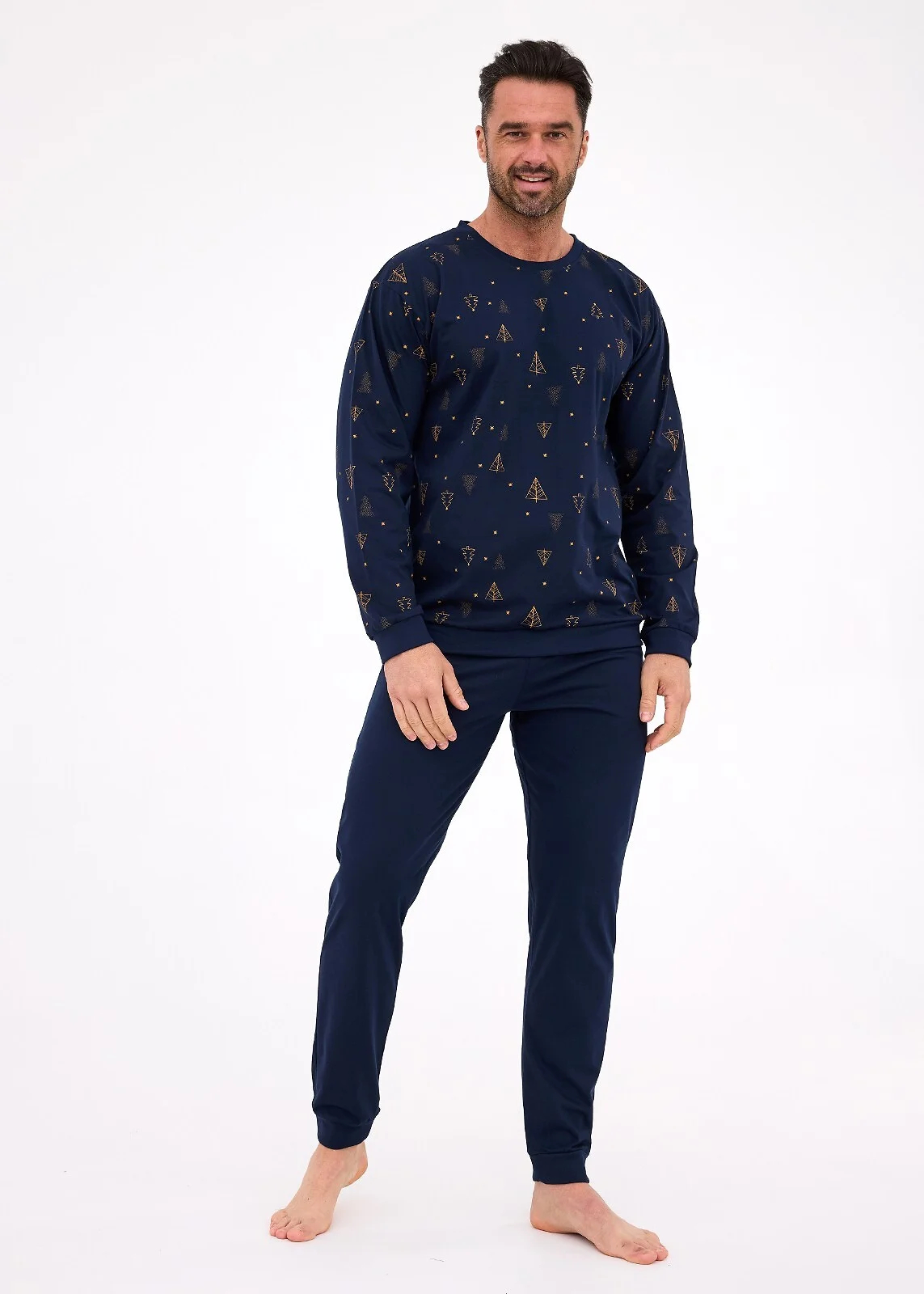Piżama Cornette 457/299 Night 3 Christmas S-2XL Męska