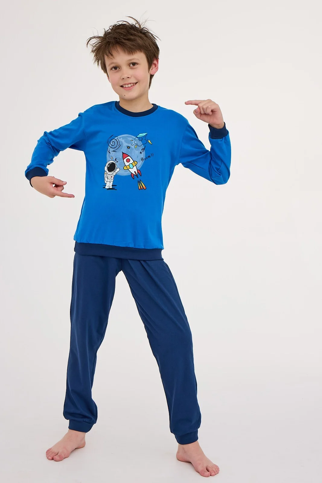 Piżama Cornette Young BOY 766/176 Galaxy 134-164