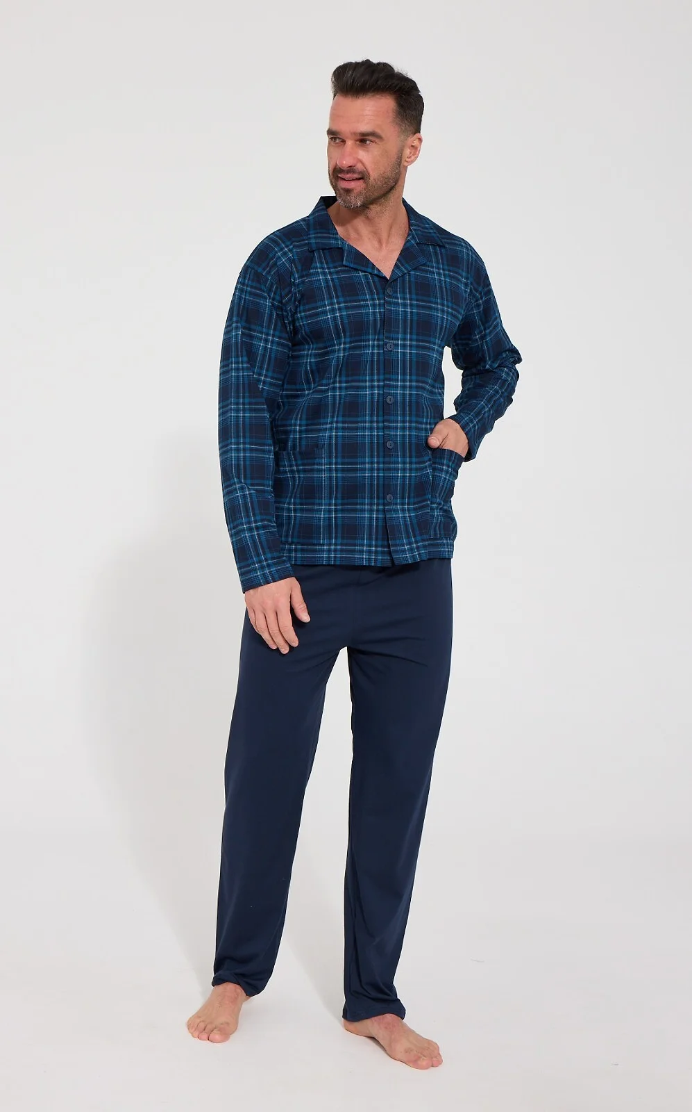 Piżama Cornette 114/88 3XL-5XL Rozpinana