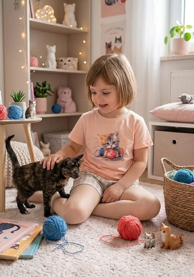 Piżama Cornette Kids Girl 787/125 Kity 4 98-128