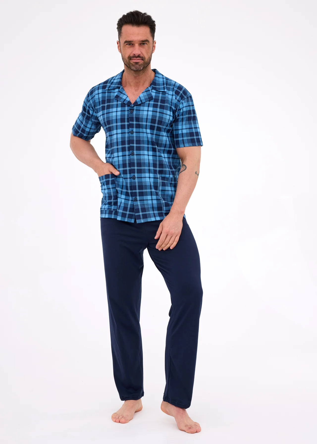 Piżama Cornette Męska 318/58 R.3XL-5XL