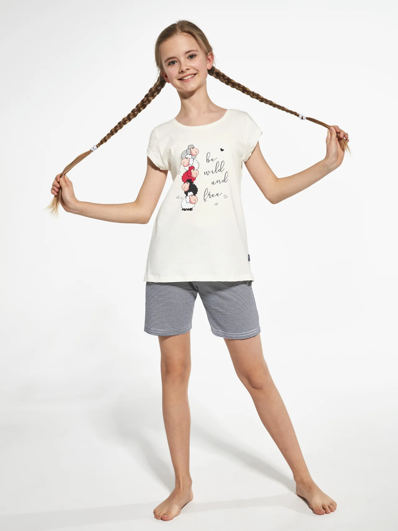 Piżama Cornette Girl Young 788/83 BE Wild 2