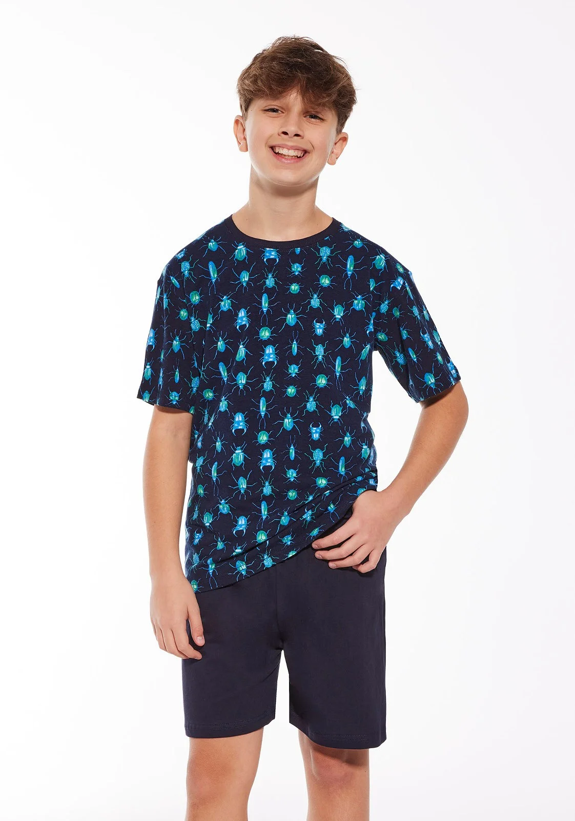Piżama Cornette Young BOY 335/114 Beetles 134-164