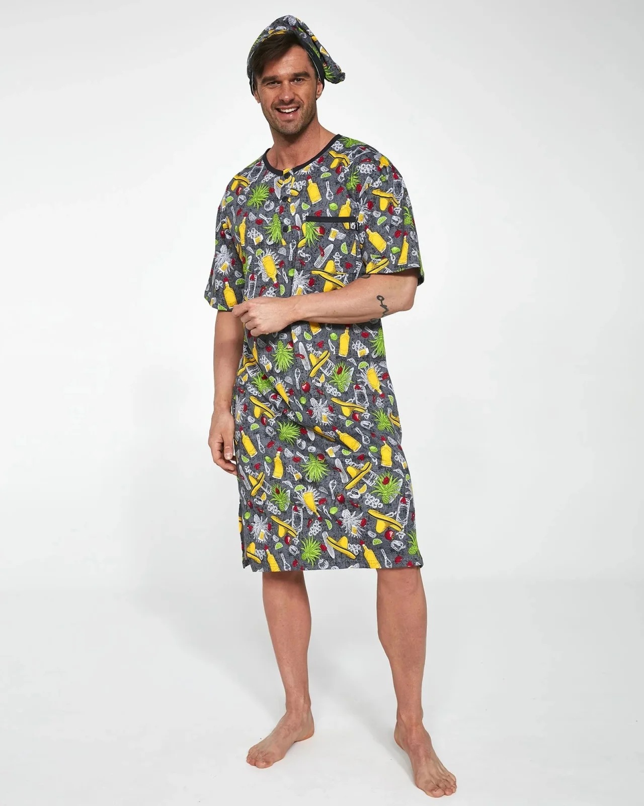 Koszula Cornette Nocna Męska 109/05 R.3XL-5XL