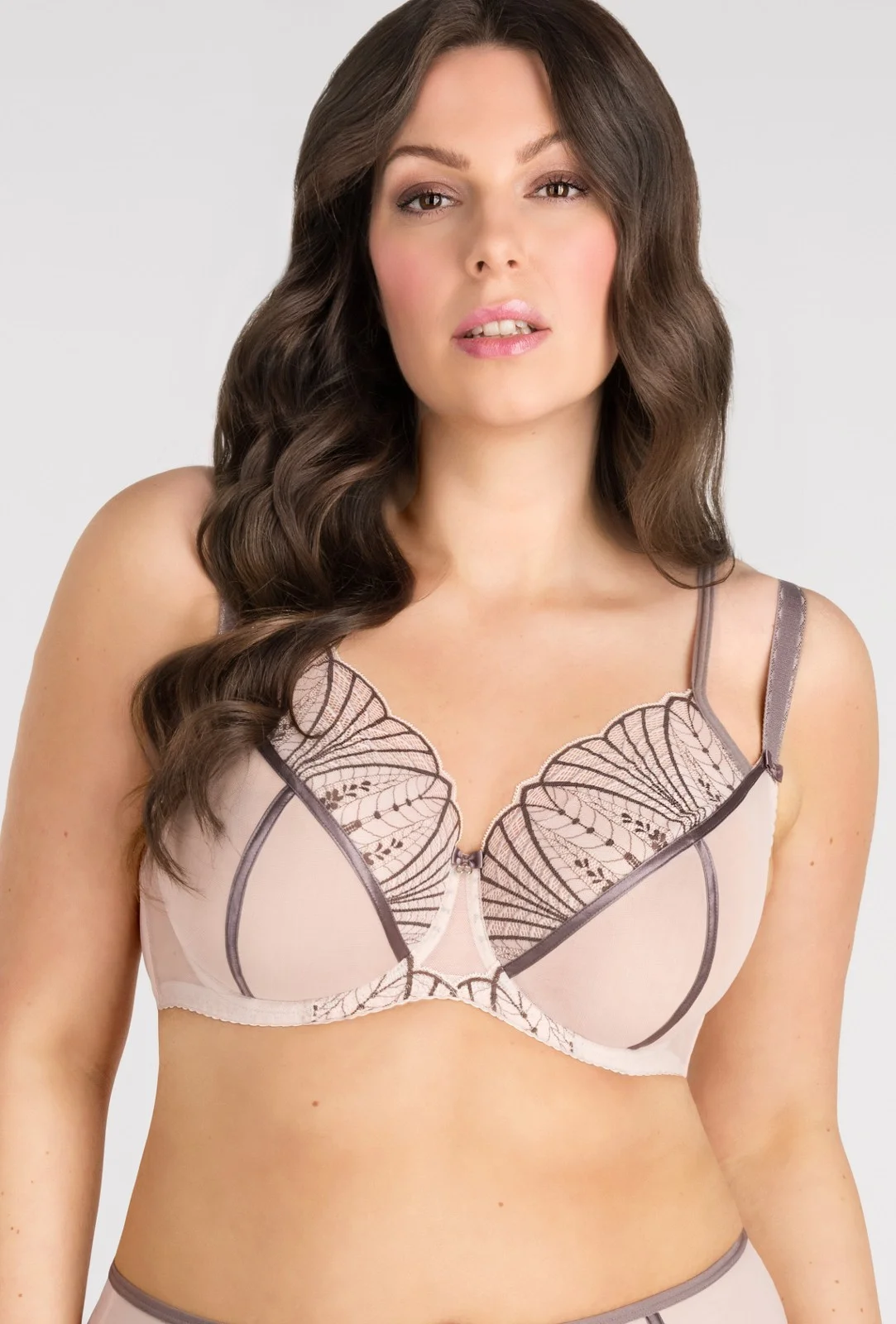 キム Biustonosz Viki miękki zapinany z przodu 586 Zuza I R.100‑120