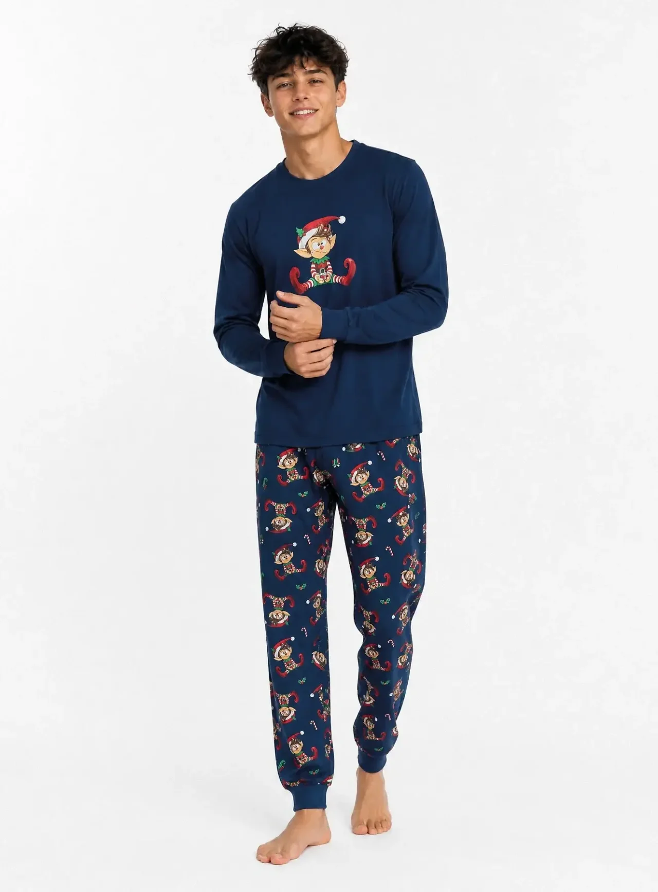 Piżama Cornette F&Y 967/62 ELF 2 Christmas 164-188