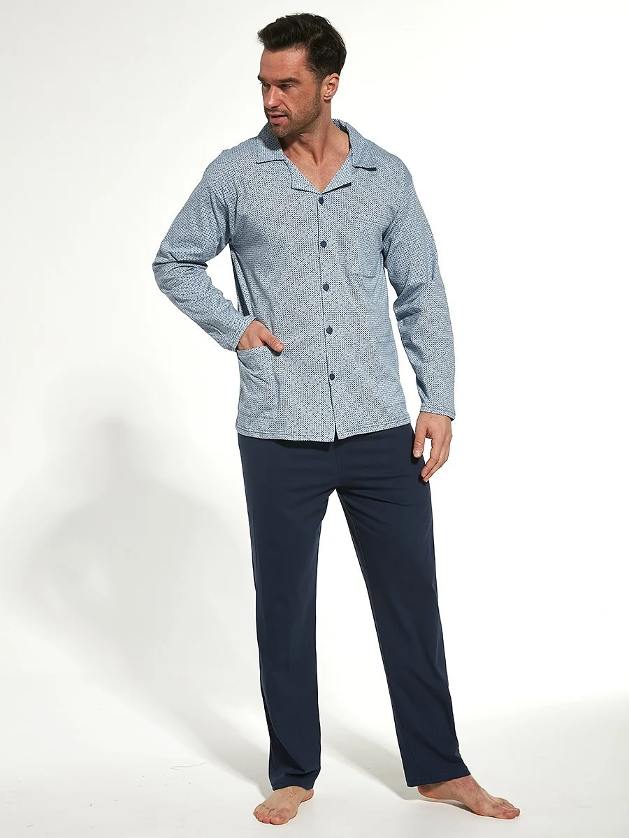 Piżama Cornette 114/55 244603 3XL-5XL Rozpinana Męska