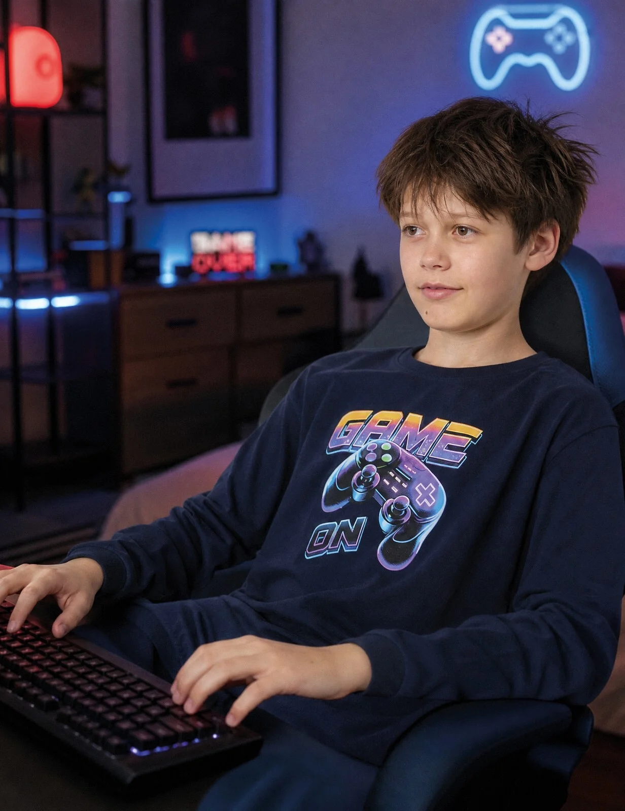 Piżama Cornette Young BOY 267/192 Gamepad 134-164