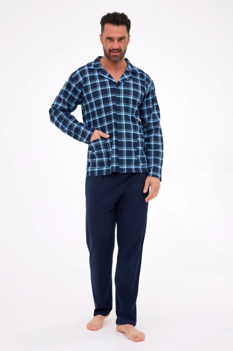 Piżama Cornette 114/81 3XL-4XL Rozpinana