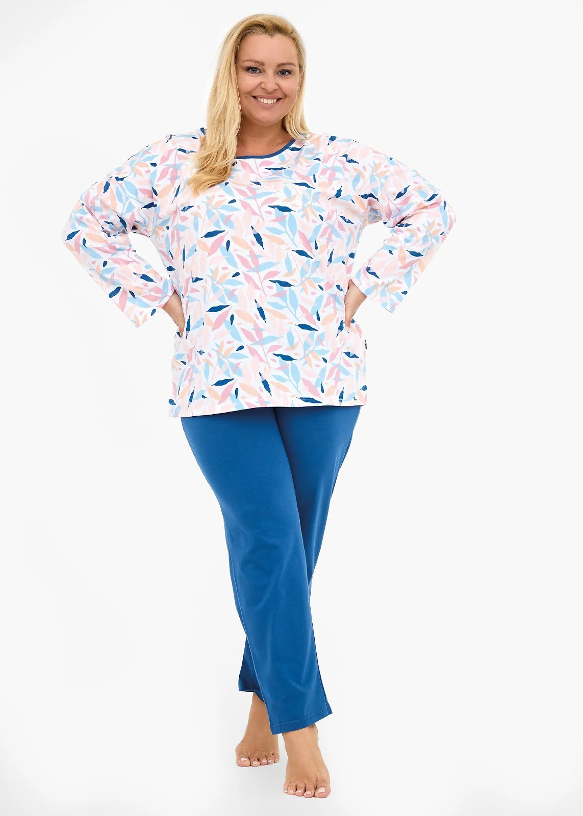 Piżama Cornette 392/451 Amelia 3XL-5XL Damska