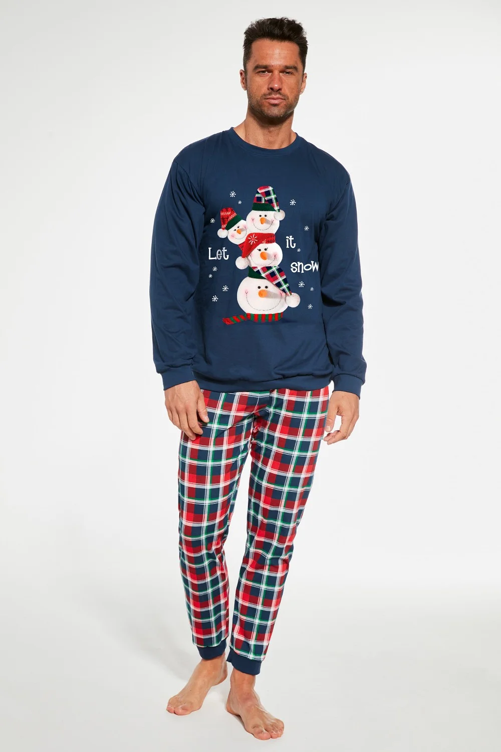 Piżama Cornette 115/236 Snowman S-2XL Męska