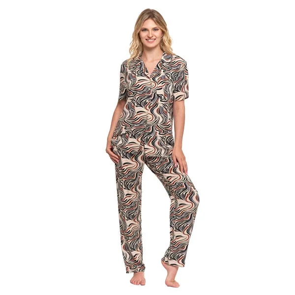 Piżama Moraj Damska Wiskoza Plus Size PDD5800-004 - AW2024/25