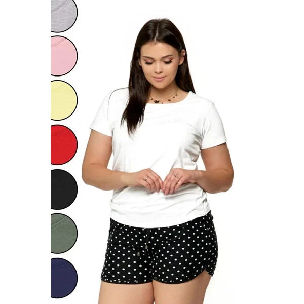 T-SHIRT Moraj Damski Z Dekoldem Plus Size BD900-420-N
