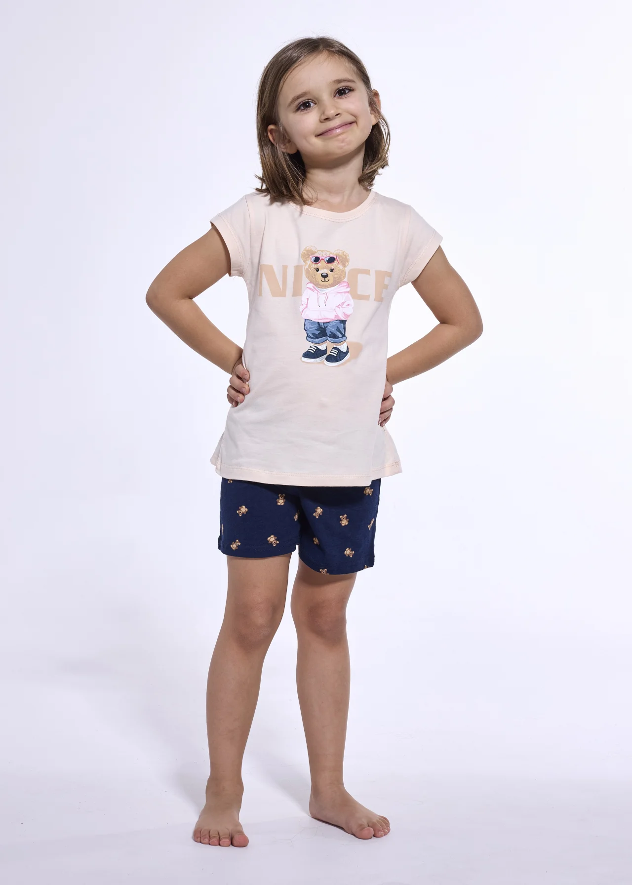 Piżama Cornette Girl Kids 787/107 Nice 