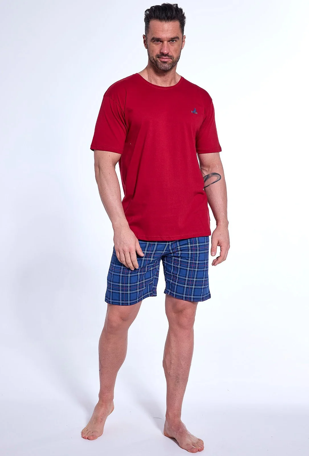 Piżama Cornette 326/285 Derby 3 3XL-5XL Męska
