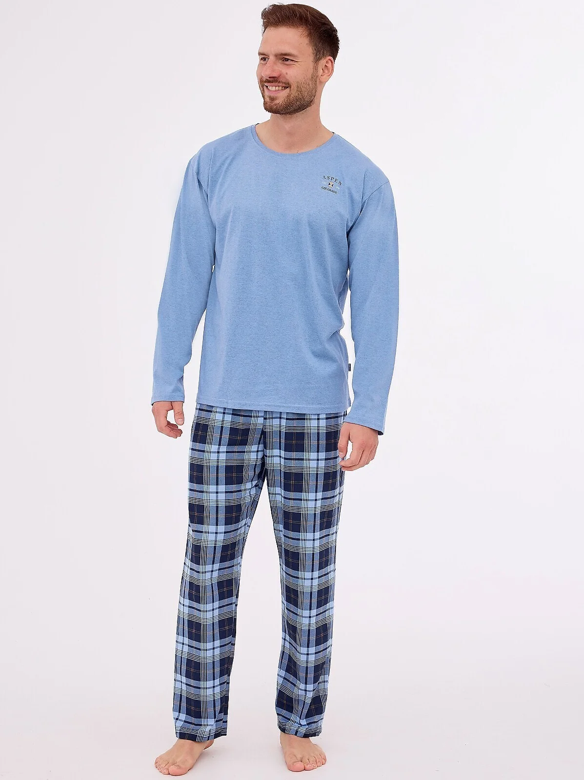 Piżama Cornette 124/264 Aspen 2 3XL-5XL Męska