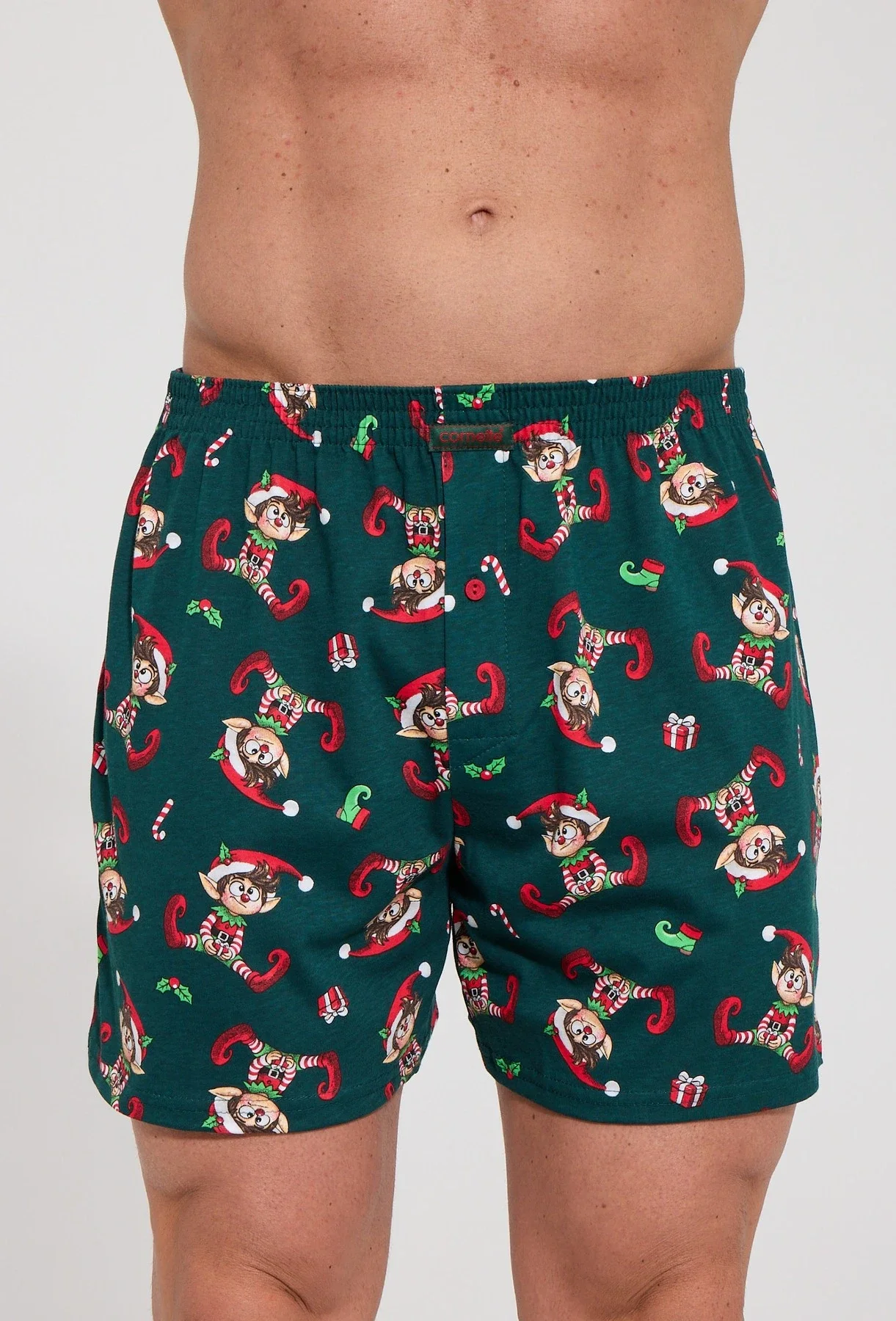 Bokserki Cornette 016/27 ELF 3 Christmas S-2XL