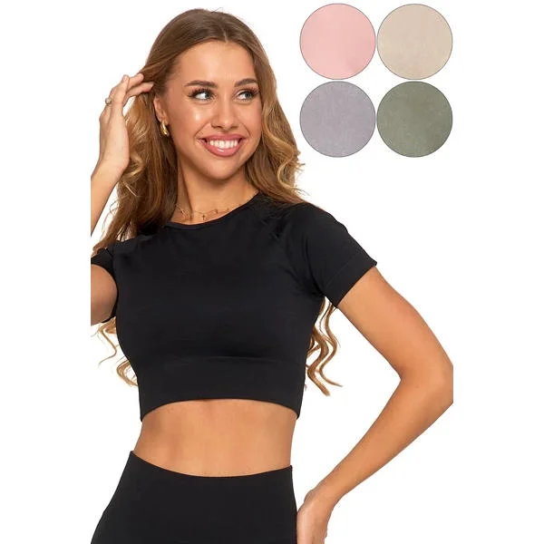 Sportowy Moraj TOP Damski Z Rękawem BD1900-508