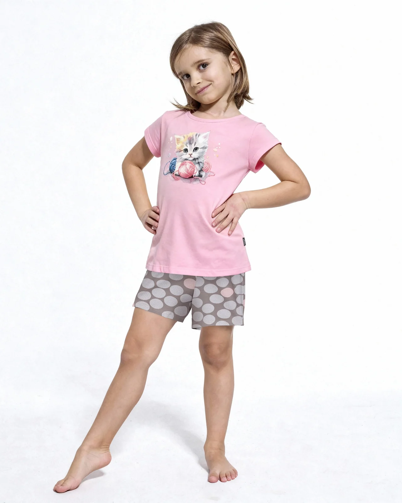 Piżama Cornette Girl Kids 787/121 Kitty