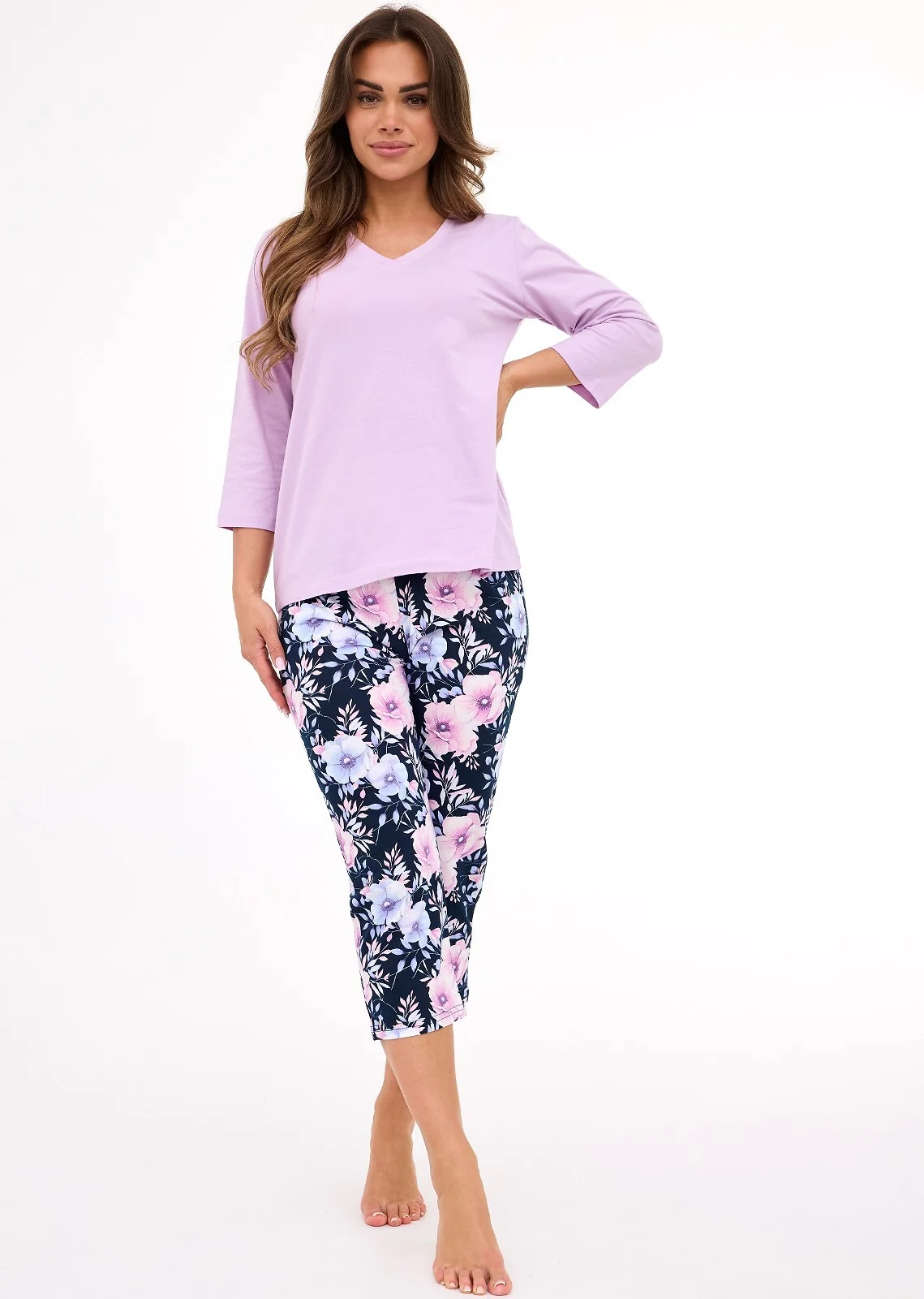 Piżama Cornette 389/463 Natalie 2 7/8 S-2XL Damska