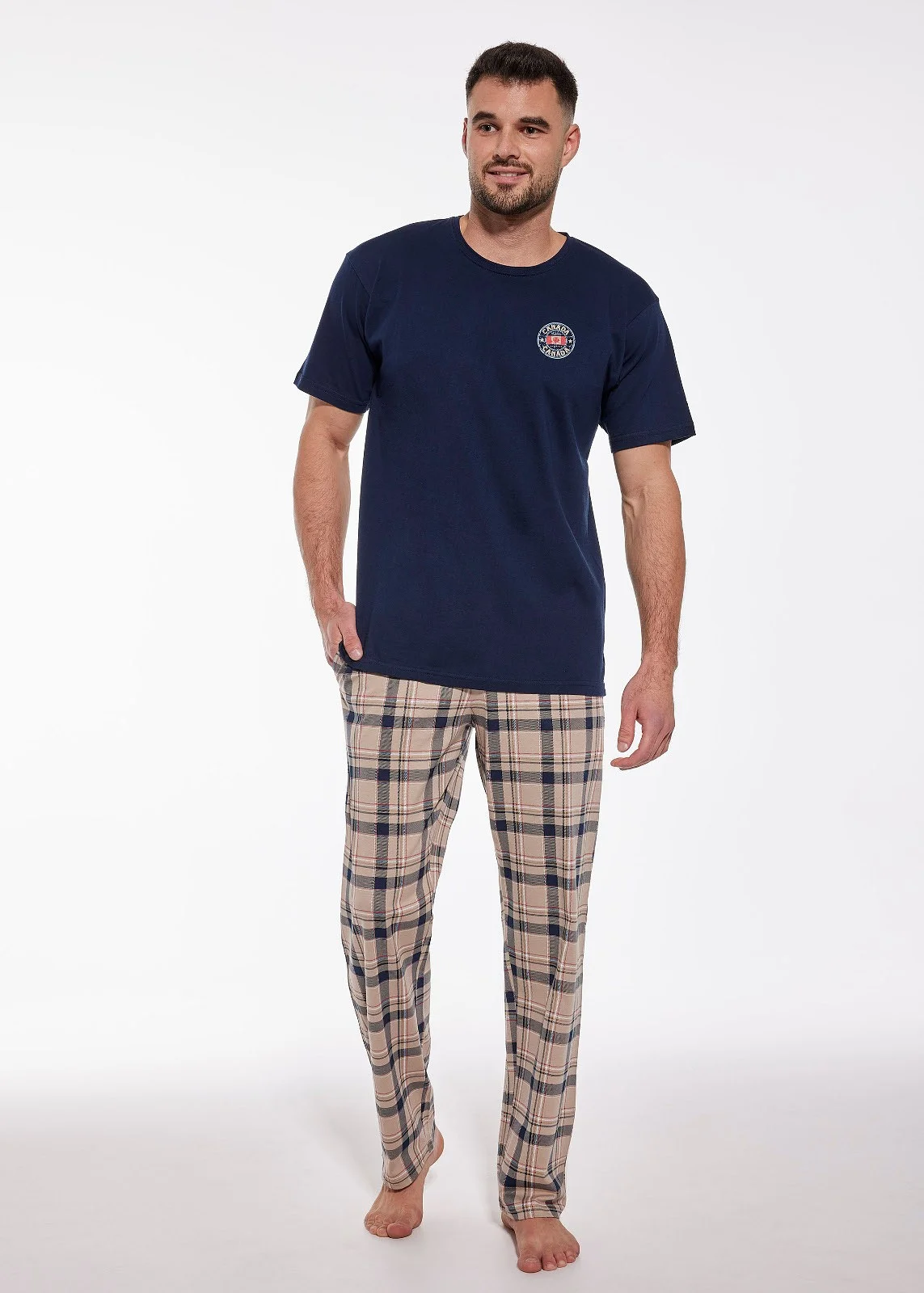 Piżama Cornette 136/166 Canada 3XL-5XL Męska