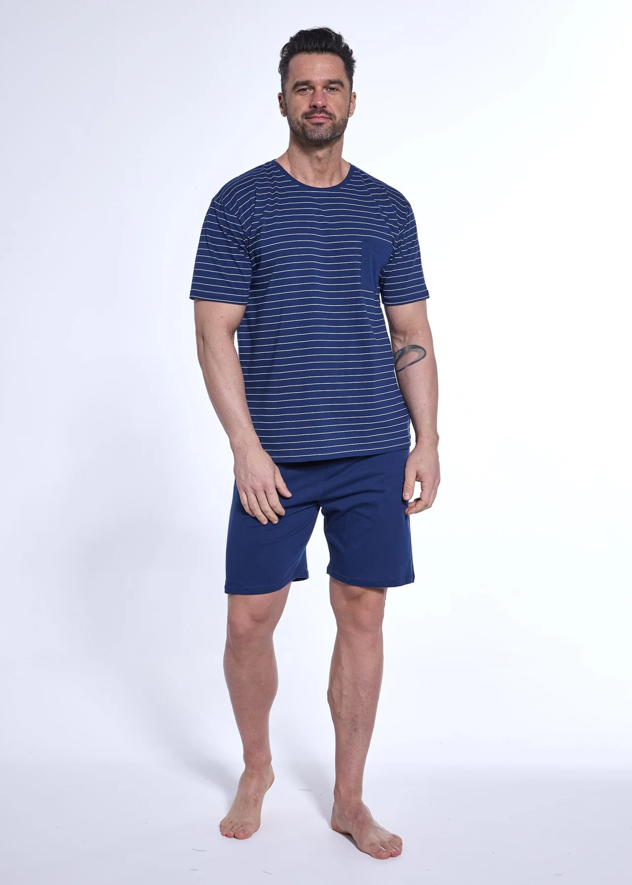 Piżama Cornette Męska 325/175 Lagoon R.3XL-4XL