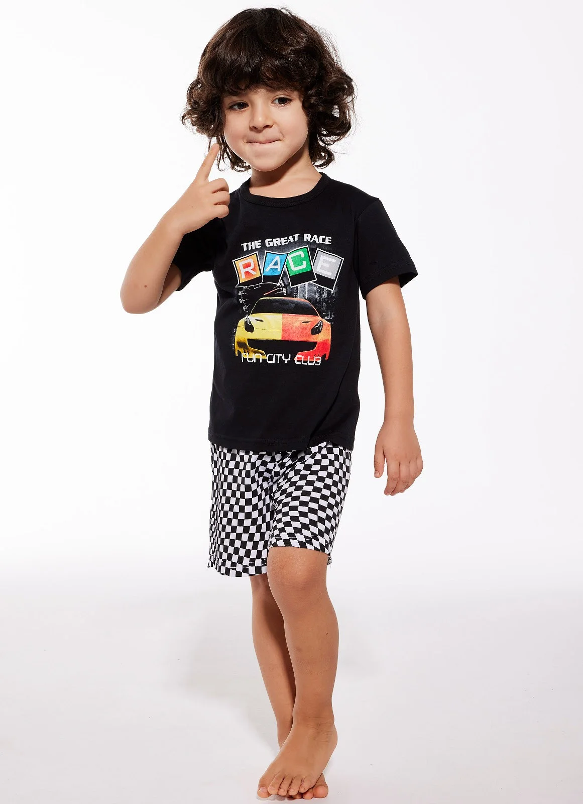 Piżama Cornette Kids BOY 219/107 Speed