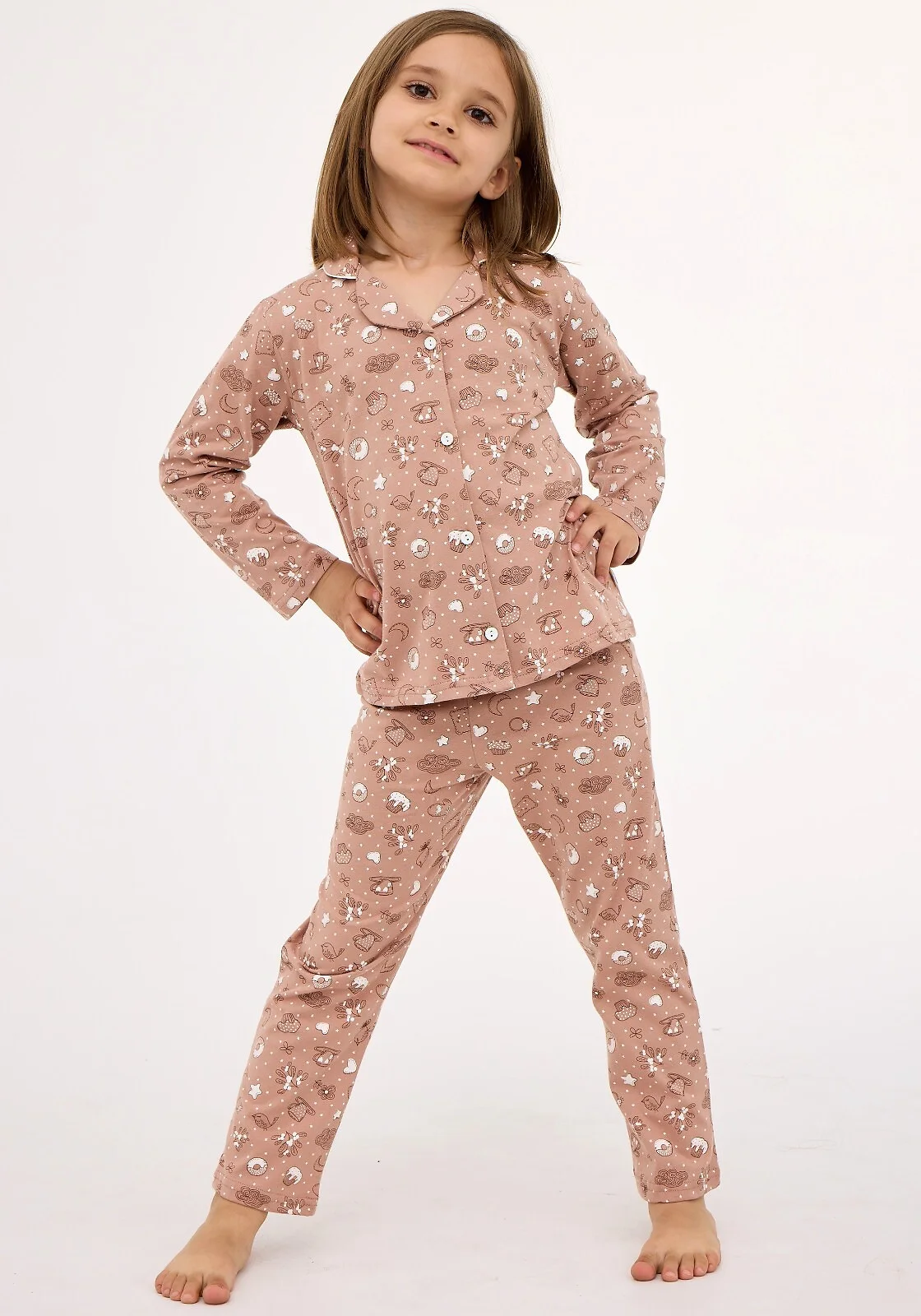 Piżama Cornette Kids Girl 972/195 Smile 4 86-128