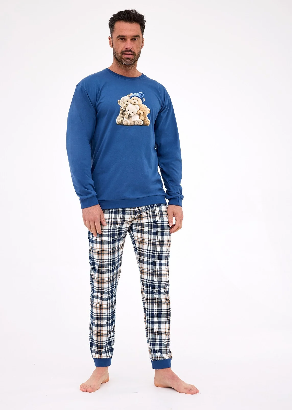 Piżama Cornette 115/292 Bears S-2XL Męska