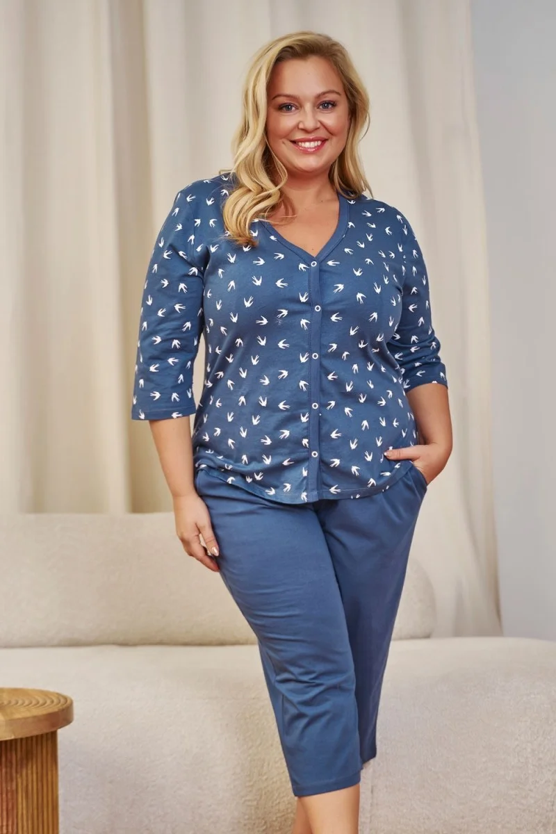 Nap Doctor nap Damska Piżama Plus Size