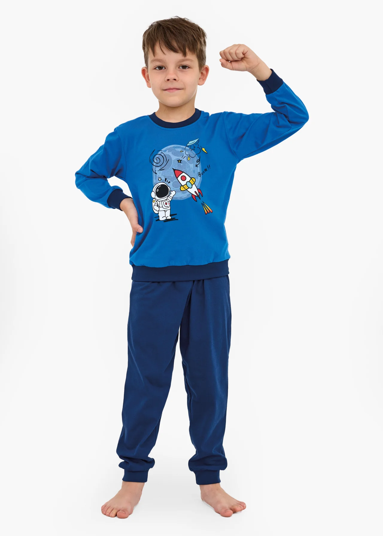 Piżama Cornette BOY Kids 593/176 Galaxy